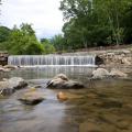 Rock Creek fish ladder at Peirce Mill Dam